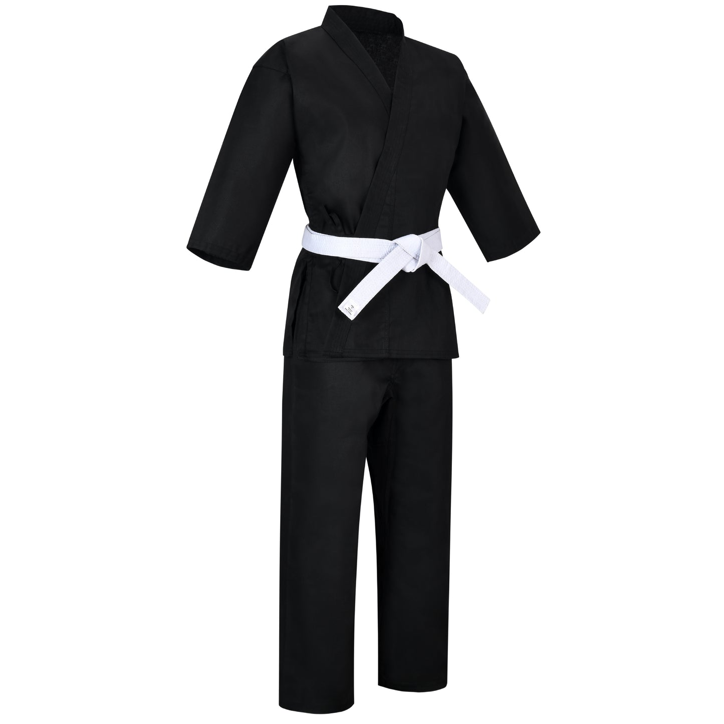 Karate Uniform 12 oz Heavy Weight For Kids & Adults Student Martial Arts Gi With Free White Belt