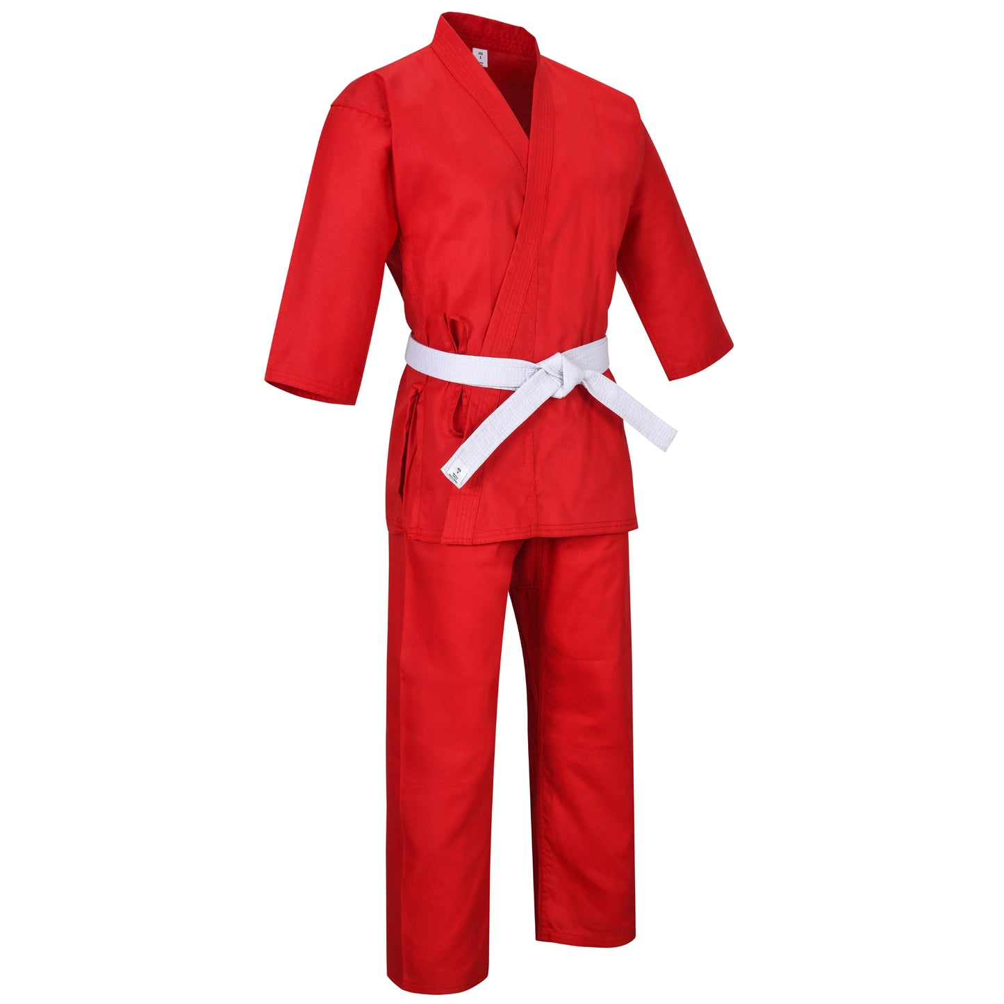 Karate Uniform 7.5oz Medium Weight For Kids & Adults Student Martial Arts Gi With Free White Belt