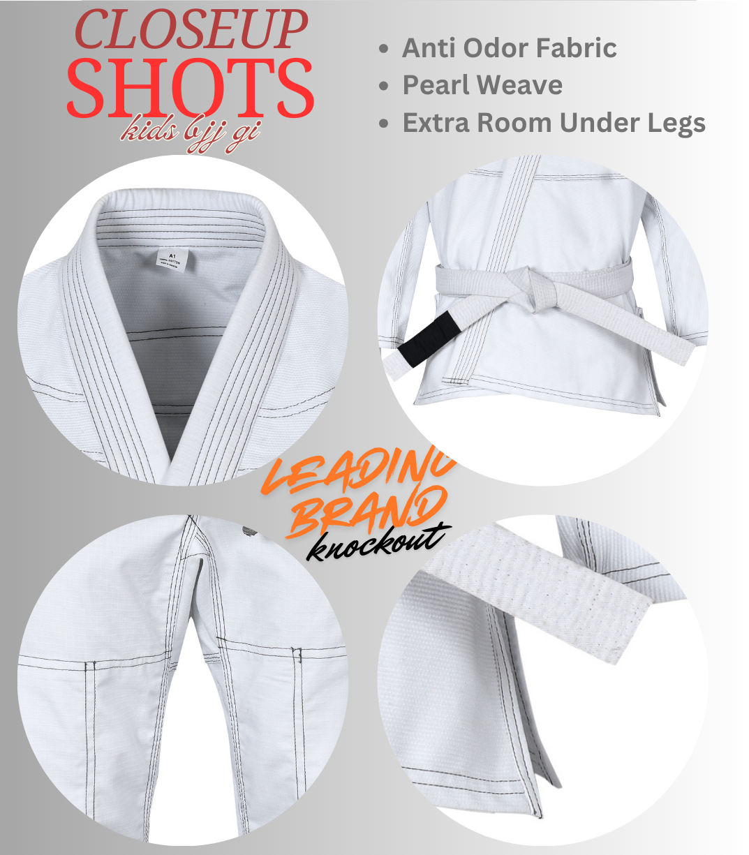 Customized White Brazilian Jiu Jitsu Gi For Men, BJJ Gi Women Grappling gi ULTRA LIGHT, PRESHRUNK Sweat Wicking Fabric