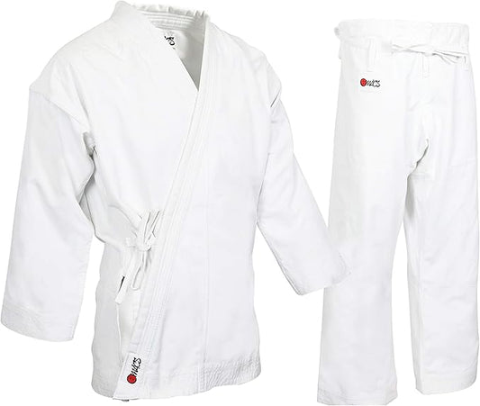 Heavyweight Karate Canvas White Uniform